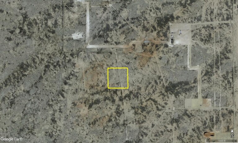 10 Acres Block 45 Section 27 Reeves County with a Salt Water Permit