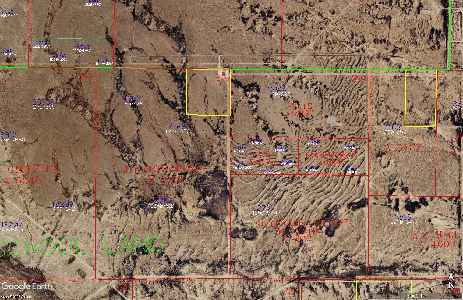 HCF 40 Acres Block C-18 Section 25