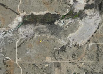 5 ac Culberson County Aerial Image Approx. Location