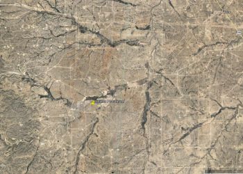 5 ac Culberson County Aerial Image Approx. Location zoomed out