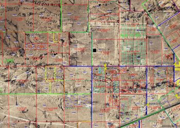 Aerial Blk C-18 Sec 23 40 ac zoomed out