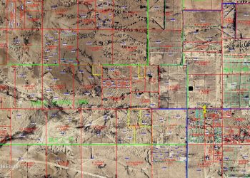 Aerial Blk C-18 Sec 25 40 ac zoomed out