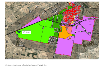 Pecos Zoning Map